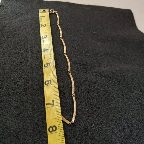 Vintage Avon Gold tone  metal link necklace Cottagecore Grandmacore - Picture 5 of 7